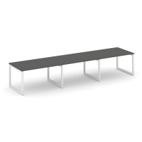 Стол для переговоров Style Project SN-5O.SPRG-023.3 Акация Лорка/Металл Черный 4410×980×750 Стол для переговоров Style Project SN-5O.SPRG-023.3 Акация Лорка/Металл Черный 4410×980×750