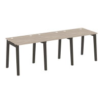 Onix Wood Рабочая станция OW.RS-3.0.7 Белый бриллиант/Дуб светлый/Белый металл 2340*720*750 Onix Wood Рабочая станция OW.RS-3.0.7 Белый бриллиант/Дуб светлый/Белый металл 2340*720*750