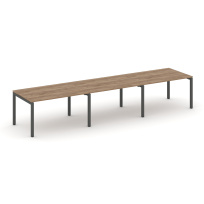 Стол для переговоров Style Project SN-5P.SPRG-024.3 Акация Лорка/Металл Черный 4740×980×750 Стол для переговоров Style Project SN-5P.SPRG-024.3 Акация Лорка/Металл Черный 4740×980×750