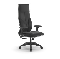 Кресло для руководителя Метта L 1m 46/2D_17831_Кожа перфорированная NewLeather - Темно-коричневый_Кожа перфорированная NewLeather - Темно-коричневый Кресло для руководителя Метта L 1m 46/2D_17831_Кожа перфорированная NewLeather - Темно-коричневый_Кожа перфорированная NewLeather - Темно-коричневый