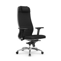 Кресло для руководителя Метта L 1m 38K2/4D_17838_Кожа перфорированная NewLeather – Темно-коричневый Кресло для руководителя Метта L 1m 38K2/4D_17838_Кожа перфорированная NewLeather – Темно-коричневый
