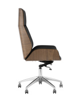 Кресло руководителя TopChairs Crown черное Кресло руководителя TopChairs Crown черное