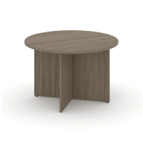 Стол для переговоров круглый Style Project SN-D.SPRG-004 Акация Лорка/Белый 1180×1180×750 Стол для переговоров круглый Style Project SN-D.SPRG-004 Акация Лорка/Белый 1180×1180×750