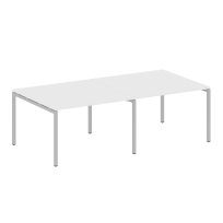 Metal System Quattro Перег. стол (2 столешницы) на П-образном м/к 40БП.ПРГ-2.2 Акация/Антрацит металл 2400*1235*750 Metal System Quattro Перег. стол (2 столешницы) на П-образном м/к 40БП.ПРГ-2.2 Акация/Антрацит металл 2400*1235*750