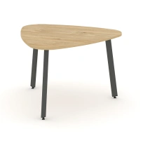 Стол для переговоров Style Project SN-6.SPRG-71.3 Акация Лорка/Металл Черный 1200×1200×750 Стол для переговоров Style Project SN-6.SPRG-71.3 Акация Лорка/Металл Черный 1200×1200×750