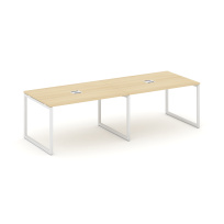 Стол для переговоров Style Project SN-4O.SPRG-013 Акация Лорка/Металл Черный 2760×980×750 Стол для переговоров Style Project SN-4O.SPRG-013 Акация Лорка/Металл Черный 2760×980×750