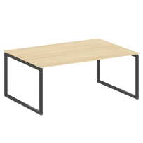 Metal System Quattro Перег. стол (1 столешница) на О-образном м/к 40БО.ПРГ-1.5 Акация/Антрацит металл 1800*1235*750 Metal System Quattro Перег. стол (1 столешница) на О-образном м/к 40БО.ПРГ-1.5 Акация/Антрацит металл 1800*1235*750