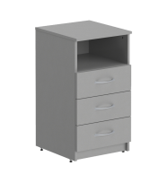 Тумба для документов приставная Simple SC-3D.1 Серый 407×450×760
