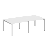 Metal System Quattro Перег. стол (2 столешницы) на П-образном м/к 50БП.ПРГ-2.2 Акация/Антрацит металл 2400*1235*750 Metal System Quattro Перег. стол (2 столешницы) на П-образном м/к 50БП.ПРГ-2.2 Акация/Антрацит металл 2400*1235*750
