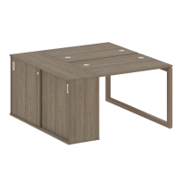 Metal System Quattro Р. ст. с шкафом-купе на О-образном м/к 50БО.РС-СШК-1.1 Т Акация/Антрацит металл 1410*1475*750 Metal System Quattro Р. ст. с шкафом-купе на О-образном м/к 50БО.РС-СШК-1.1 Т Акация/Антрацит металл 1410*1475*750