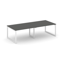 Стол для переговоров Style Project SN-5O.SPRG-042.3 Акация Лорка/Металл Черный 2360×1180×750 Стол для переговоров Style Project SN-5O.SPRG-042.3 Акация Лорка/Металл Черный 2360×1180×750