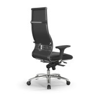 Кресло для руководителя Метта L 1m 46/2D_17838_Кожа перфорированная NewLeather - Темно-коричневый_Кожа перфорированная NewLeather - Темно-коричневый Кресло для руководителя Метта L 1m 46/2D_17838_Кожа перфорированная NewLeather - Темно-коричневый_Кожа перфорированная NewLeather - Темно-коричневый