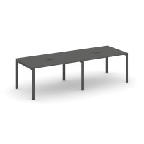 Стол для переговоров Style Project SN-6P.SPRG-011 Акация Лорка/Металл Черный 1960×980×750 Стол для переговоров Style Project SN-6P.SPRG-011 Акация Лорка/Металл Черный 1960×980×750