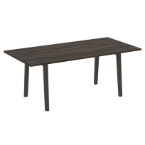 Onix Wood Direct Стол переговорный OW.PRG-19 Белый бриллиант/Дуб светлый/Белый металл 1980*980*750 Onix Wood Direct Стол переговорный OW.PRG-19 Белый бриллиант/Дуб светлый/Белый металл 1980*980*750