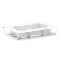 Стол для переговоров прямоугольный Steel Meet MD-PR.B.SP-20K / Тиквуд Светлый – Нержавеющая Сталь – Хром / 4800×3200×750 Стол для переговоров прямоугольный Steel Meet MD-PR.B.SP-20K / Тиквуд Светлый – Нержавеющая Сталь – Хром / 4800×3200×750