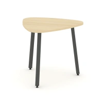 Стол для переговоров Style Project SN-4.SPRG-70.3 Акация Лорка/Металл Черный 900×900×750 Стол для переговоров Style Project SN-4.SPRG-70.3 Акация Лорка/Металл Черный 900×900×750