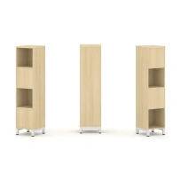 Стеллаж-перегородка двухсторонний средний четырёхъярусный Style Project SN.NSD-411 Тиквуд Светлый/Металл Белый 387×400×1615 Стеллаж-перегородка двухсторонний средний четырёхъярусный Style Project SN.NSD-411 Тиквуд Светлый/Металл Белый 387×400×1615